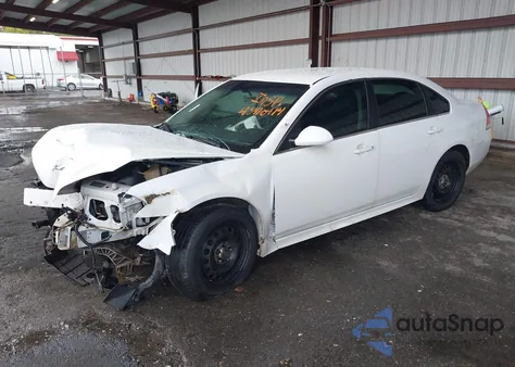 2016 Chevrolet Impala Limited Police z USA, uszkodzony, nr VIN 2G1WD5E38G1134356